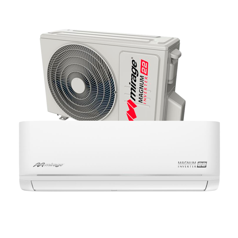 MIRAGE INVERTER MAGNUM 12.000 BTU 220V R410A INV SEER 22 WIFI CLASE C